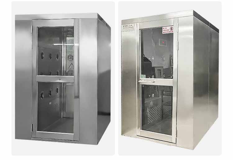 不銹鋼單人單吹風(fēng)淋室規(guī)格3