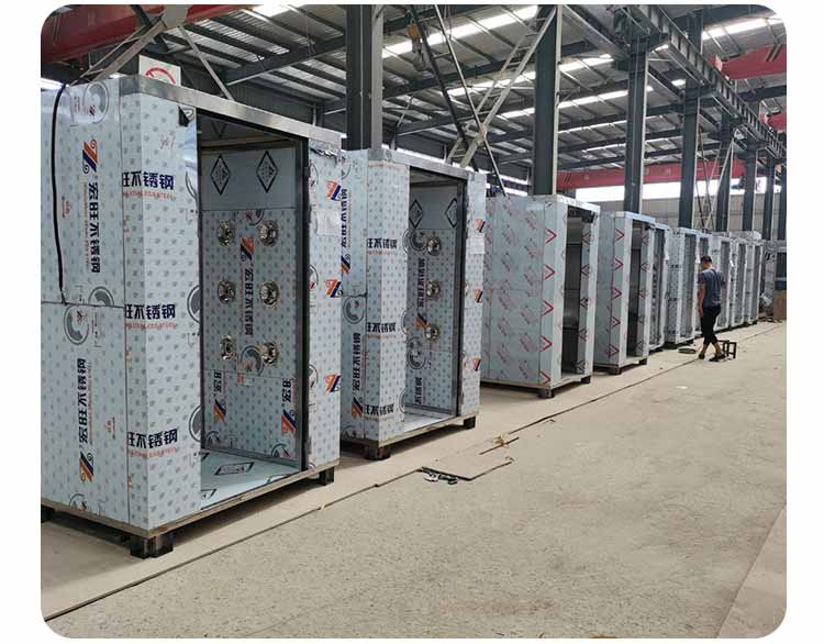 不銹鋼單人單吹風(fēng)淋室?guī)齑?