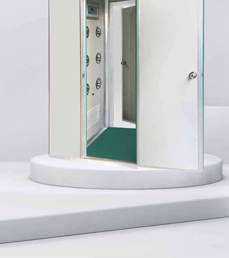 凈化板雙人雙吹風淋室2