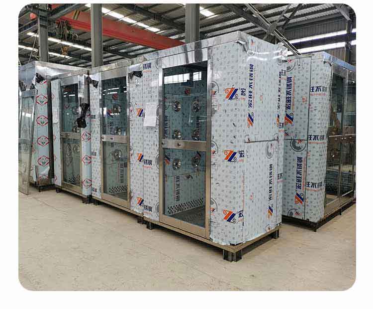 外冷板內(nèi)不銹鋼雙人雙吹風(fēng)淋室?guī)齑?