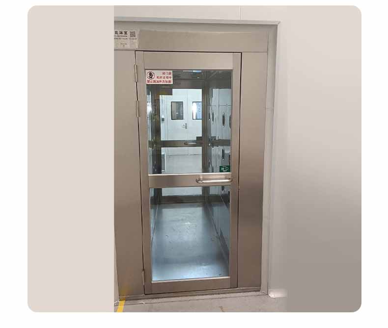 不銹鋼風(fēng)淋通道安裝4