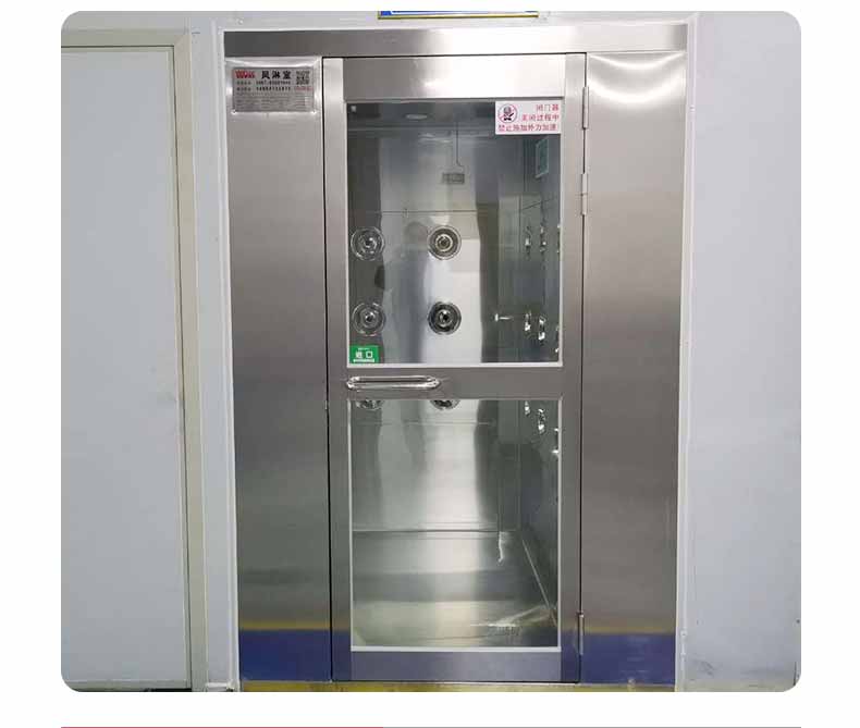 L轉(zhuǎn)角風(fēng)淋室安裝4