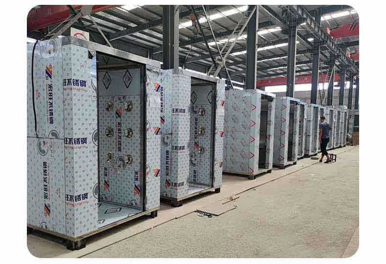 L轉(zhuǎn)角風(fēng)淋室?guī)齑?