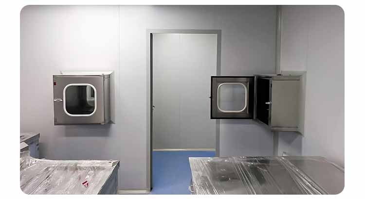 不銹鋼傳遞窗案例2